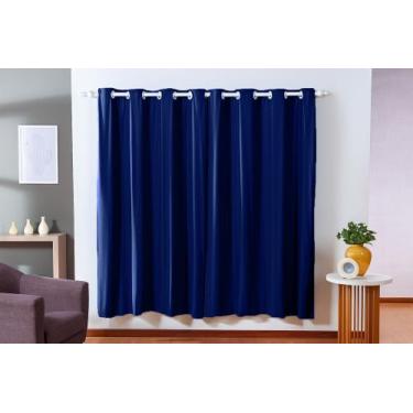 Imagem de Cortina Blackout Corta Luz 2,80 X 2,50 Antimofo Sala Quarto Banheiro -
