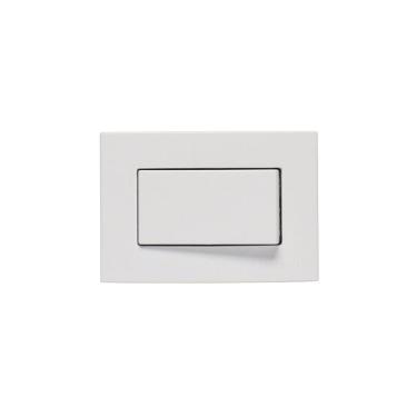 Imagem de Placa para Móveis 65x45 com Interruptor Intermediário MarGirius Sleek 10A Branca
