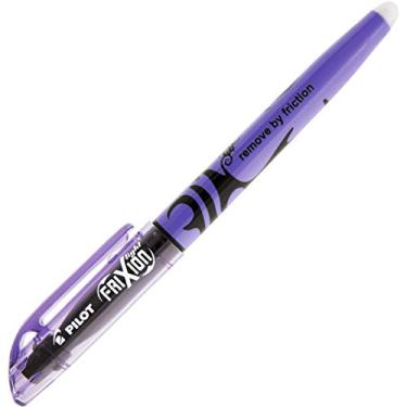 Imagem de Pilot Frixion Light Caneta Marca Texto Apagável Caixa de 12 Unidades, Roxo (Violeta), Ponta 4 mm