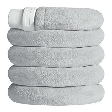 Imagem de Capa de mangueira CPAP com zíper projetada para tubos aquecidos Resmed S9/S10, capas de tubo CPAP de 1,8 m, reutilizável, confortável, isolador de tubo de lã, supermacio, lavável, capa respirável..