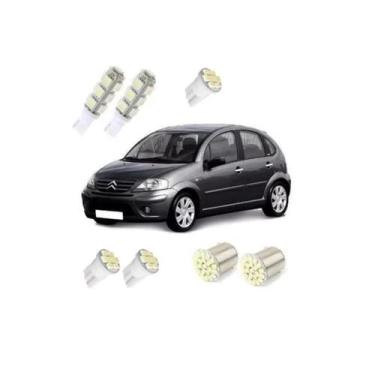 Imagem de Kit Lampadas Led Citroen C3 Smd Pingo Teto Re 2000 A 2010 - Blue Lion