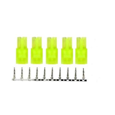 Imagem de Conectores De Bateria Estilo Mini Tamiya, 5/10 Pares De Conjuntos De P