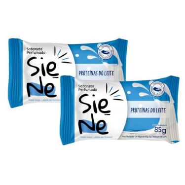 Imagem de Kit 2 Sabonete Perfumado em Barra Siene Proteínas do Leite 85g