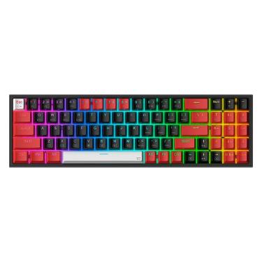 Imagem de Teclado Gamer Redragon Pollux K628-rgb-pro-brw 75% Wirelees
