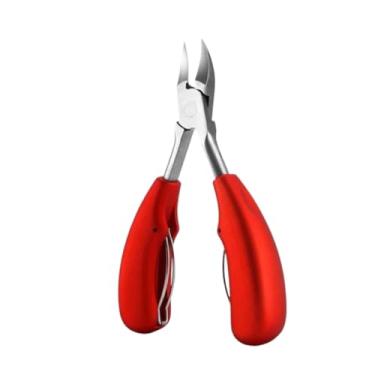 Imagem de Cortador de Unha, Alicate para Cortar Unhas Dos Pes, AçO Inox, Cortador de Unhas Dos PéS para Unhas Grossas Ou Encravadas(VERMELHO)