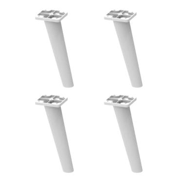 Imagem de Kit 4 Pés Palito Retrô para Paneleiro/Balcão 70cm/Balcão Canto Veneza Multimóveis MP3077