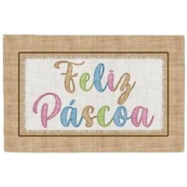 Imagem de Jogo Americano De Pascoa 48X31,5Cm C/2Und 531008 Belchior