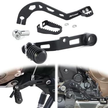 Imagem de Xitomer Alavanca de câmbio e pedal de freio compatível com CRF 1000L Africa Twin 2018-2022 CRF1000L Pedal de freio conjunto de alavanca de alavanca de pedal de motocicleta