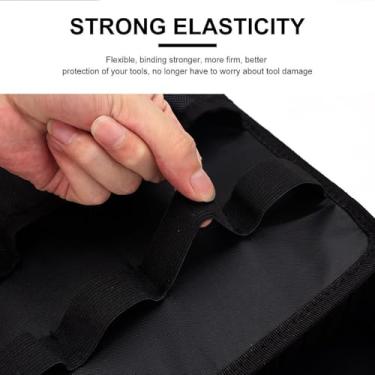 Imagem de KiBcsLic Bolsa para pente de tesoura de cabelo de barbeiro, bolsa para cabeleireiro, suprimentos profissionais, estojo para ferramentas de cabeleireiro, de