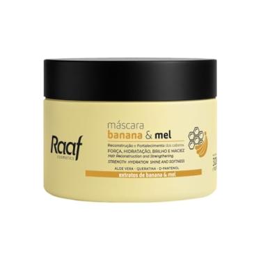 Imagem de Raaf Cosmetics Máscara Capilar Banana e Mel, Reconstrução e Fortalecimento 300g
