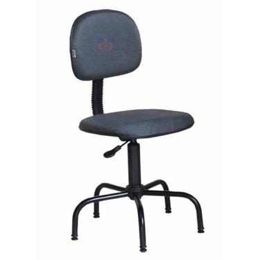 Imagem de Cadeira Ergonômica Para Costureira Com Regulagem De Altura