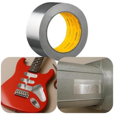 Imagem de Fita Aluminio Adesiva Vonder Vedação Termica Blindagem 30mts