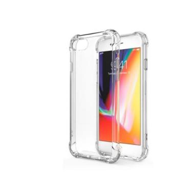 Imagem de Capa de telefone transparente anti-detonante para iPhone SE 2020 - Lig