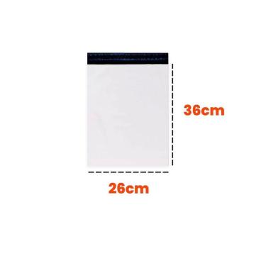 Imagem de Envelope De Segurança Para  Branco 26X36 Com 100 Un