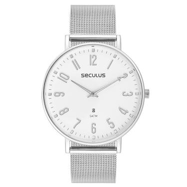 Imagem de Relógio Seculus Masculino Ref: 77181G0Svna1 Casual Mesh