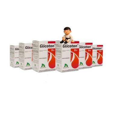 Imagem de Kit 6 Glicoton B12 500ml Suplemento Repositor - 000368