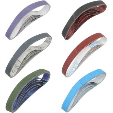 Imagem de Kit de cinto de afiação de reposição MOVIRON 30 unidades 1/2 x 30 cm