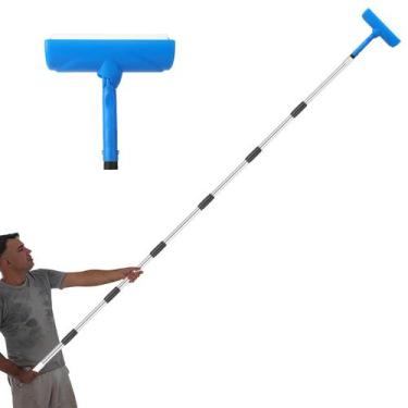 Imagem de Rolo de pintura de teto Woxnoc de 10 polegadas com escudo e poste de 9