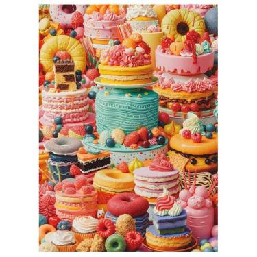 Imagem de Quebra-cabeça Naturelish 1000 peças para adultos com frutas