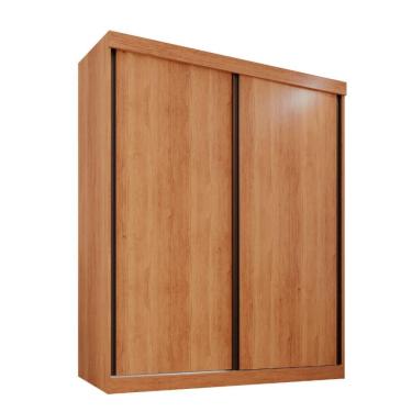 Imagem de Guarda Roupa Solteiro 100% MDF 2 Portas De Correr 3 Gavetas Portugal - Mais Moveis