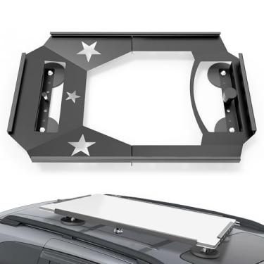 Imagem de Fuerdich Suporte plano Starlink Gen 3 para carro, sistema de montagem resistente para veículos e barcos, kit de montagem de teto magnético para acessórios Starlink para trailer, barcos, caminhões (em