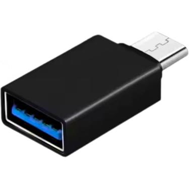 Imagem de Adaptador USB 3.0 Tipo-C para USB Fêmea, OTG, Conversor Universal