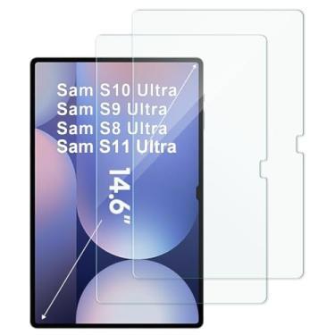 Imagem de USTIYA 2x Películas Protetoras De Vidro Temperado 9H Para Samsung Galaxy Tab S11Ultra/S10 Ultra/S9 Ultra
