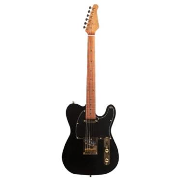 Imagem de Guitarra Elétrica Telecaster Black Gold com Corpo Alder e Braço Roasted Maple