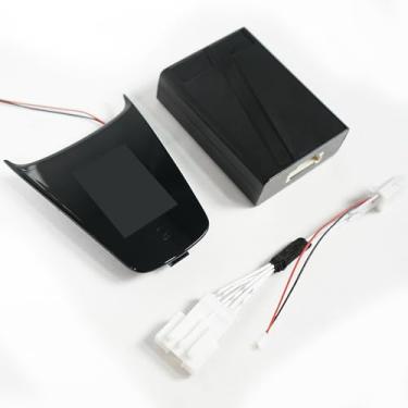 Imagem de JIANGGAI Módulo inteligente de volante de carro, tela sensível ao toque, multifuncional, controle de aplicativo, adequado para Tesla Model 3/Y