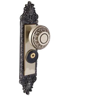 Imagem de Fechadura Tetra Bola S40mm Latonado Colonial Aliança - Aliança Metalúr