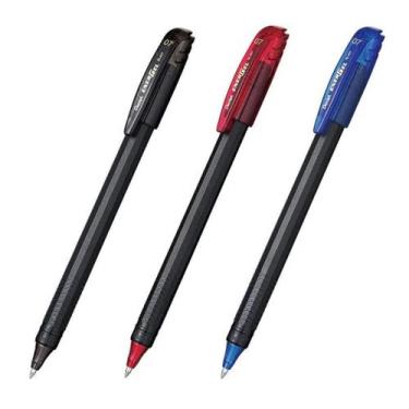 Imagem de Kit 3 Caneta Gel EnerGel Makkuro PENTEL 0.7 mm