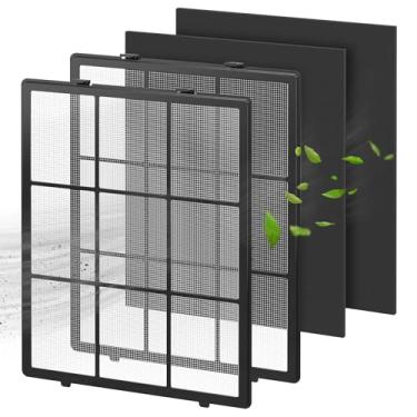 Imagem de Elnuliros Filtro de substituição 115115 para Winix PlasmaWave C535, 5300-2, 6300-2, 6300, 5300, P300, 9000, 5000, 5000B, purificador de ar, 2 pré-filtros laváveis e 2 filtros de carvão ativado