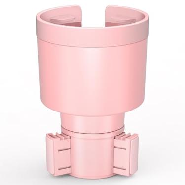 Imagem de Seven Sparta Organizador expansor de copo de carro com base ajustável, compatível com frascos Hydro 32/1,134 g, compatível com Yeti Ramblers 20/26/850.5 g, outras garrafas em 8,6 cm - 9,7 cm (rosa)