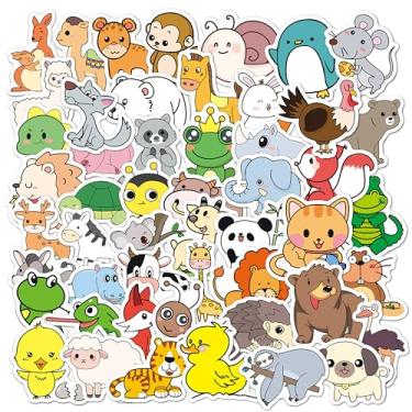 Imagem de 50Pcs Dinosaur Water Bottle Stickers Cute Waterproof Vinyl Stickers Skateboard,Laptop Stickers for DIY School Students Gifts Classroom Prizes