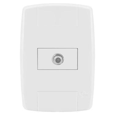 Imagem de Conjunto 1 Tomada Tv Cabo Coaxial- Ilumi Lev - 8763