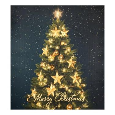 Imagem de SEHANY Capa magnética para lava-louças de árvore de Natal, adesivos magnéticos para decoração de Natal antiarranhões para painel de geladeira e lava-louças, decoração de Natal de cozinha doméstica 58