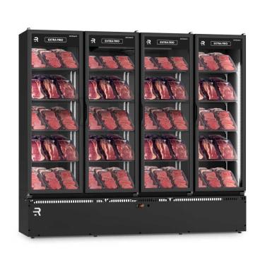 Imagem de Auto Serviço Vanguard Extra Frio 4 Portas Preto/Preto ASVEF4P 220V - Refrimate