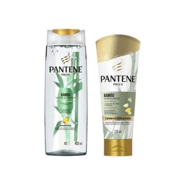 Imagem de Kit Pantene Bambu 1 Shampoo 400Ml + 1 Condicionador 150Ml