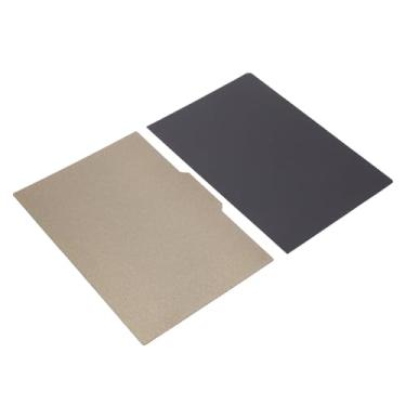 Imagem de FTVOGUE Folha PEI Brilhante Texturizada Placa de Construção Magnética Dupla Face para Impressoras 3D Superfície Dupla 330x225mm Resistência a Altas Temperaturas 572 ° F para J1S Adesão Forte, Sem