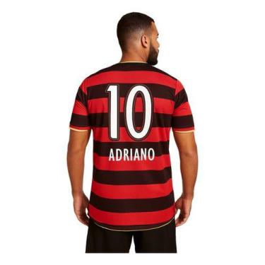 Imagem de Camisa Flamengo 2008 Adriano Imperador 10 Oficial - NoBrand, Rubro neg