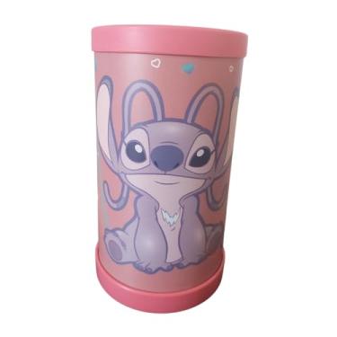 Imagem de Luminária de Mesa Infantil Rosa - Abajur Decorativo para Quarto, Luz Suave Bivolt