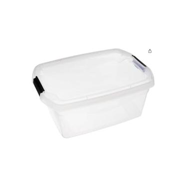 Imagem de Caixa Organizadora Multiuso, 66 Litros, PVC e Poliéster, 49x39x32cm, para Closets e Guarda-roupas