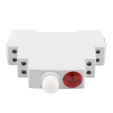 Imagem de Garosa Luz Indicadora de Trilho DIN, Lâmpada Indicadora LED para Contator de Partida Magnética, Vida Mecânica 250000, Nível de Segurança IP20, para Controle Elétrico Em Oficinas e Hospitais