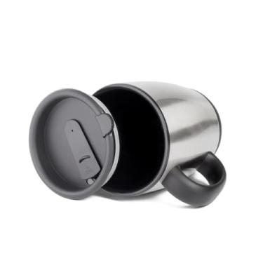 Imagem de Caneca Térmica Hermetic 450ml – Aço Inox + Fechamento Seguro