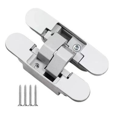Imagem de Dobradiça Invisível 3d Oculta 110mm 40kg Ajustável - MINYMIX