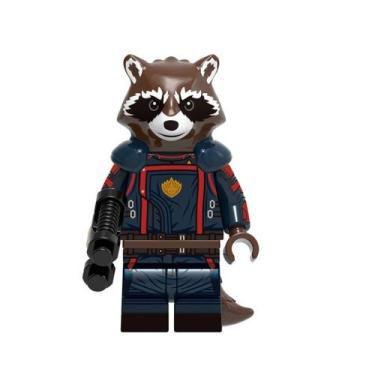 Imagem de Boneco super herois e viloes cinema bloco de montar, RACOON
