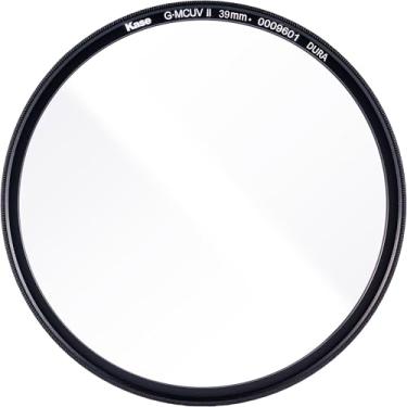Imagem de Kase G-MCUV II Dura Filtro UV rosqueado multirevestido vidro óptico temperado temperado anti-flare baixa reflexão 99,5% taxa de transmissão LR-41 corte UV (39 mm)