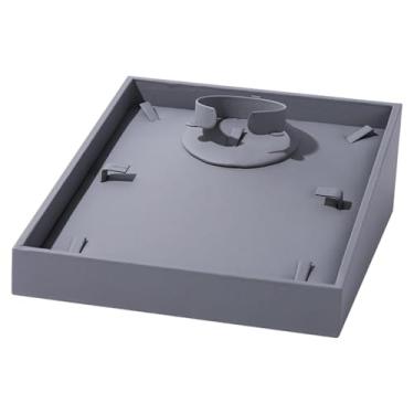 Imagem de oshhni Bandeja Organizadora de Joias Portátil e Elegante para Exibição de Joias, Suporte Versátil para Balcões e Lojas de, Cinza