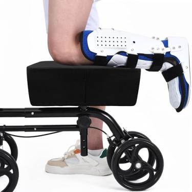 Imagem de SPRING SEAON Capa de almofada de scooter de joelho para adultos confortável almofada de tecido legal para scooters de joelho acessórios para alívio da dor adequada para deslizamento de verão
