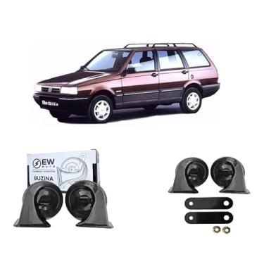 Imagem de BUZINA AUTOMOTIVA CARACOL (PAR) GRAVE/AGUDO PARA ELBA 1985 >1995 - TIGER AUTO